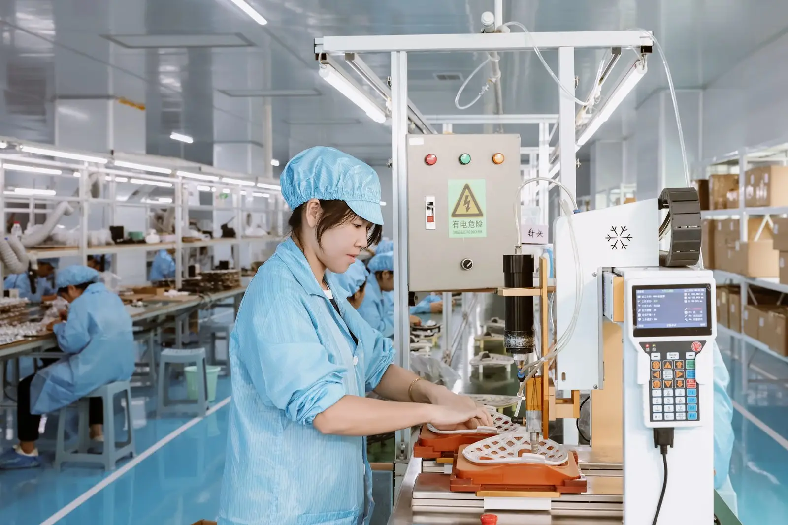 Production line assembly