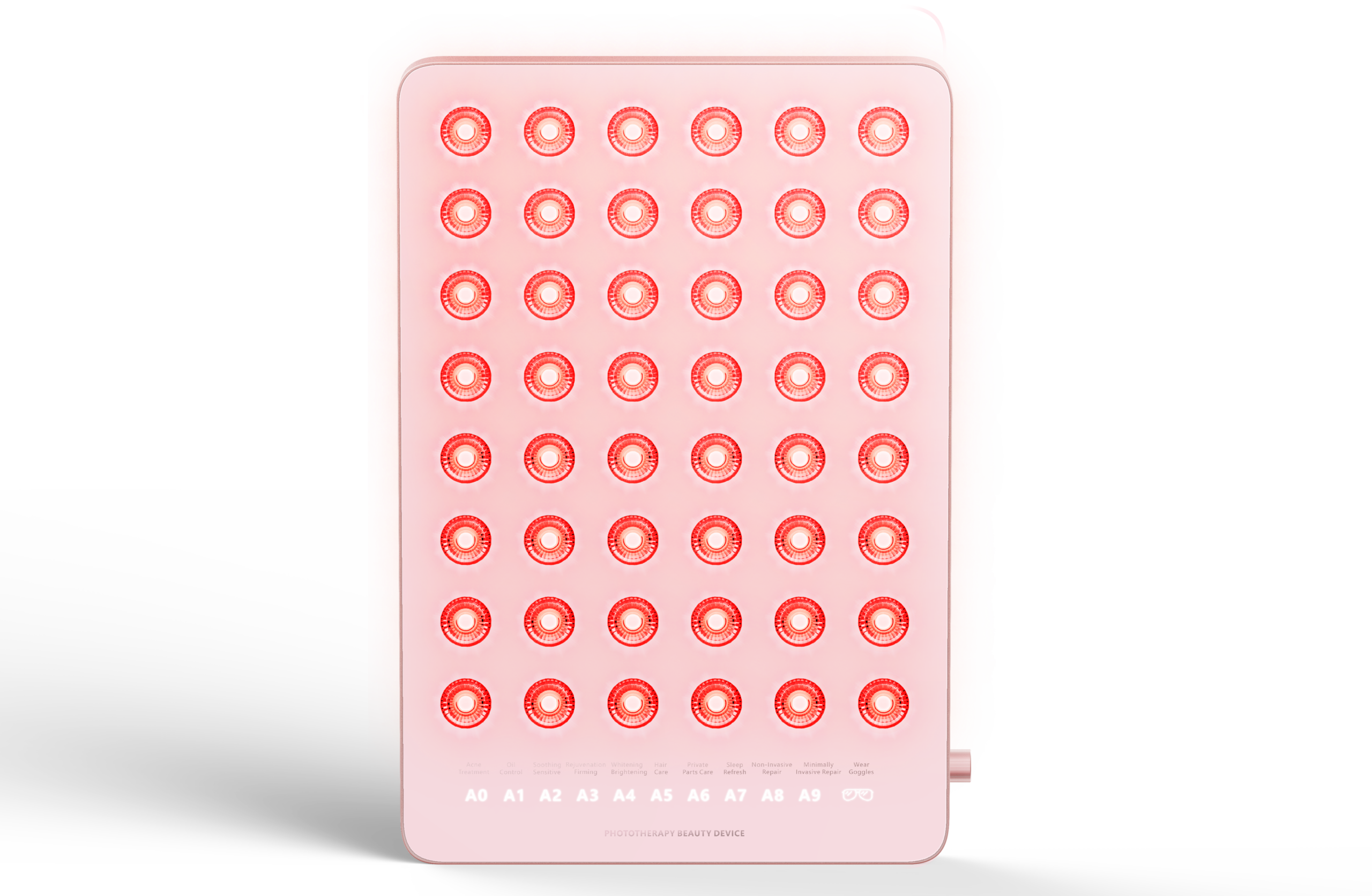 Pink ADP01 panel light on