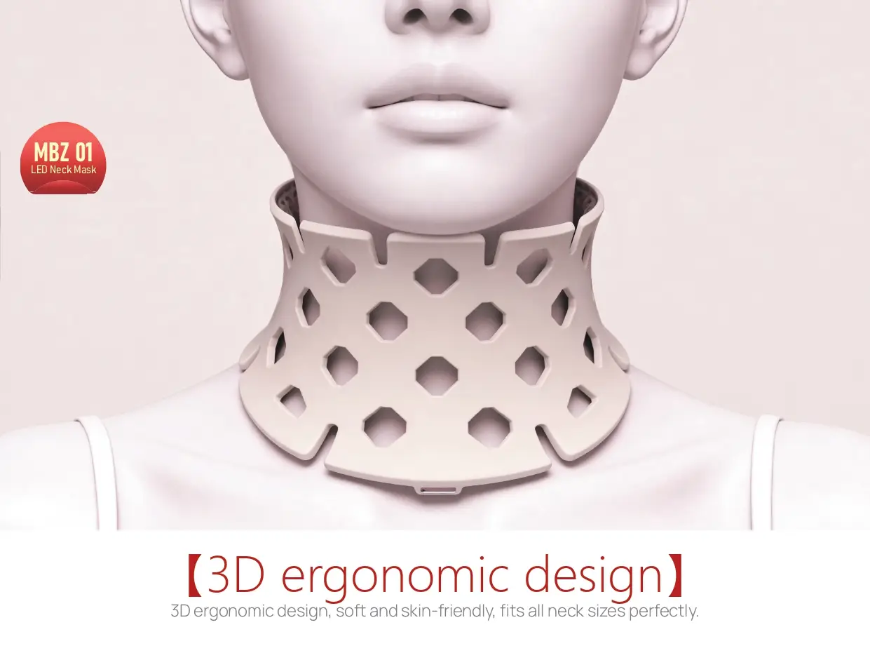 MBZ01 ultra-light 85g liquid silicone neck mask