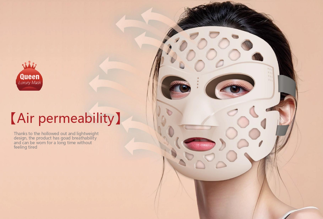 Radiant LED Mask product and packaging presentation